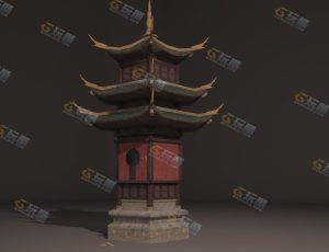Blender模型—影视级中国古代建筑35