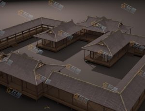 Blender模型—影视级中国古代建筑36