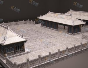 Blender模型—影视级中国古代建筑39