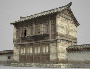 Blender模型—影视级中国古代建筑41