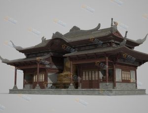 Blender模型—影视级中国古代建筑43