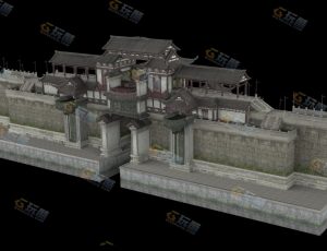Blender模型—影视级中国古代建筑44