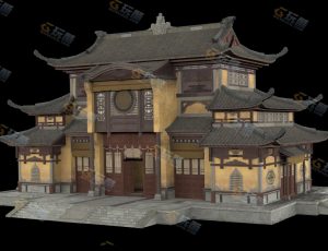 Blender模型—影视级中国古代建筑40