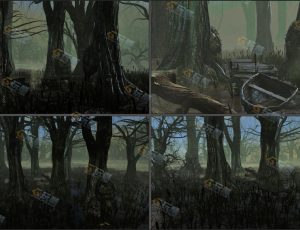 Blender工程源文件—死亡沼泽