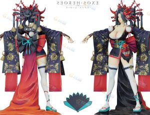 Blender模型—阴阳师女孩