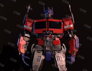 Blender模型—擎天柱