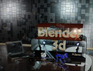 Blender工程源文件—创意场景