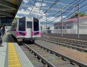 Blender工程源文件—日本高铁站