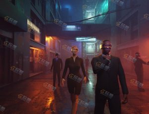 Blender工程源文件—赛博人巡逻街