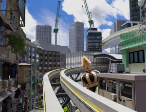 Blender工程源文件—市区街道