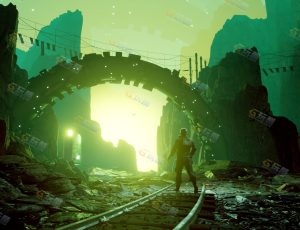 Blender工程源文件—月球轨道口