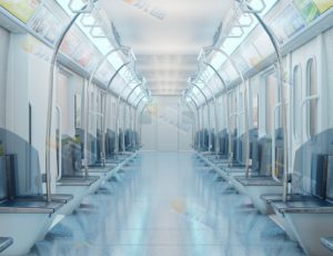 Blender工程源文件—地铁车厢内