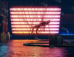 Blender工程源文件—改造人地下室