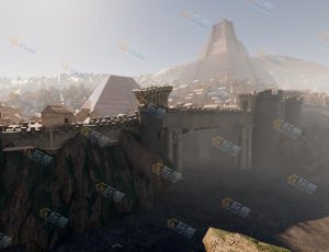 Blender工程源文件—古老概念城堡大景