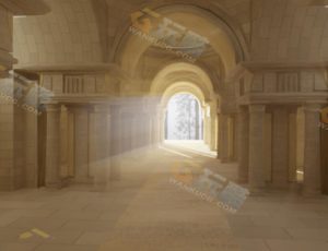 Blender工程源文件—古老宫殿遗址