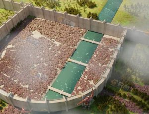 Blender工程源文件—进击巨人场景