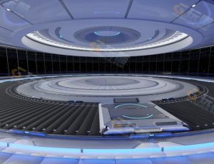 Blender工程源文件—科幻启动室