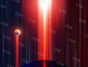 Blender工程源文件—科技带光线的飞球