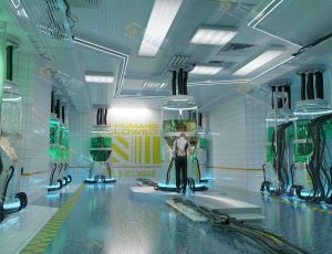 Blender工程源文件—科技培育实验中心