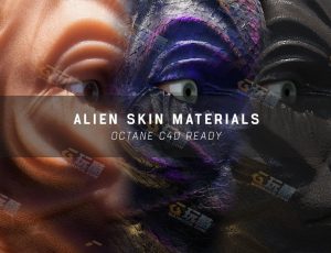 C4D工程源文件—恶魔人脸