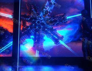 C4D工程源文件—科技镭射风格场景