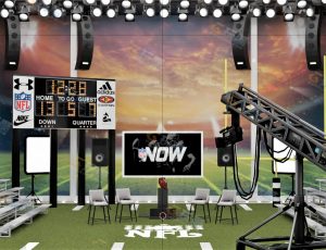 Blender工程源文件—超级碗直播室