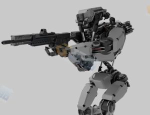 Blender模型—人形机器人