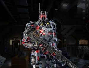 Blender模型—巡逻机器人