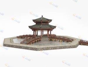 Blender模型—影视级中国古代建筑51