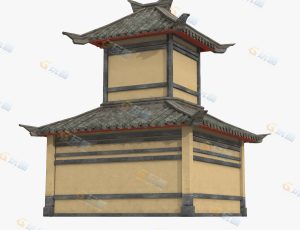 Blender模型—影视级中国古代建筑55