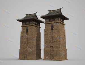 Blender模型—影视级中国古代建筑56
