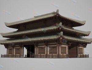 Blender模型—影视级中国古代建筑59