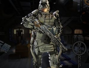 Blender模型—重甲科幻士兵