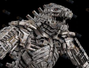 Blender模型—超级机械哥斯拉