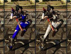 Blender模型—女忍者泷