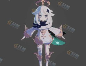 Blender模型—原神小女孩