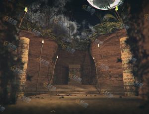 Blender工程源文件—古老仪式废地