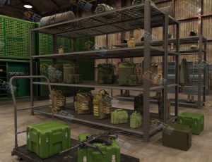 Blender工程源文件—军工厂