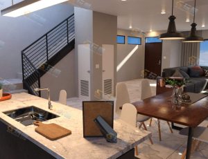 Blender工程源文件—舒服舒适客厅