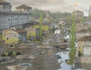 Blender工程源文件—中世纪大型场景