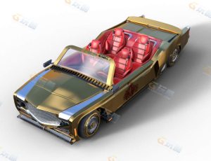 Blender模型—4座敞篷车