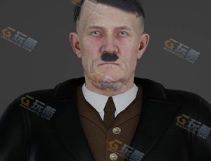 Blender模型—希特勒