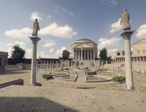 Blender工程源文件—神殿广场