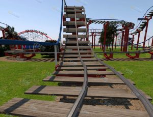 Blender工程源文件—游乐园过山车