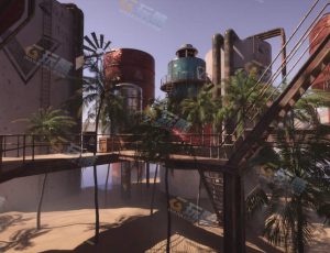 Blender工程源文件—废弃工厂