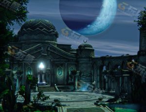 Blender模型—魔兽城堡