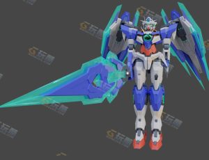 Blender模型—GNT高达