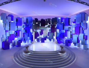 Blender模型—酒吧霓虹灯氛围舞美舞台5