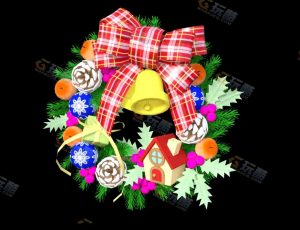 Blender模型—圣诞挂件