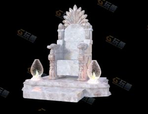 Blender模型—水晶王座